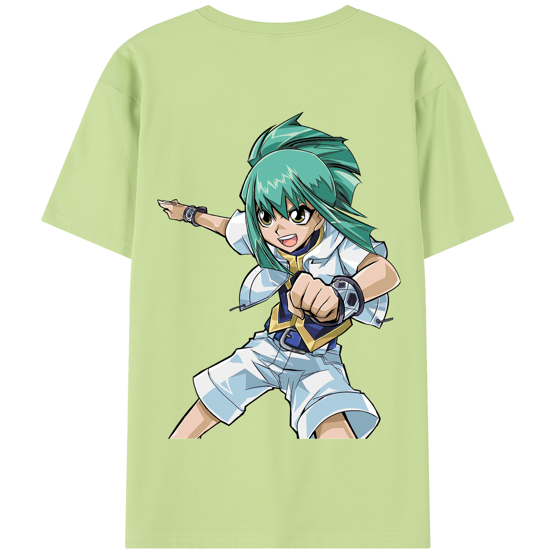 （画像用） 遊☆戯☆王 Yu-Gi-Oh! 綿100％半袖Tシャツ（背面プリント）